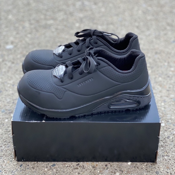 Skechers Uno SR Deloney Comp Toe Work Shoe Women's 7 - Picture 2 of 8